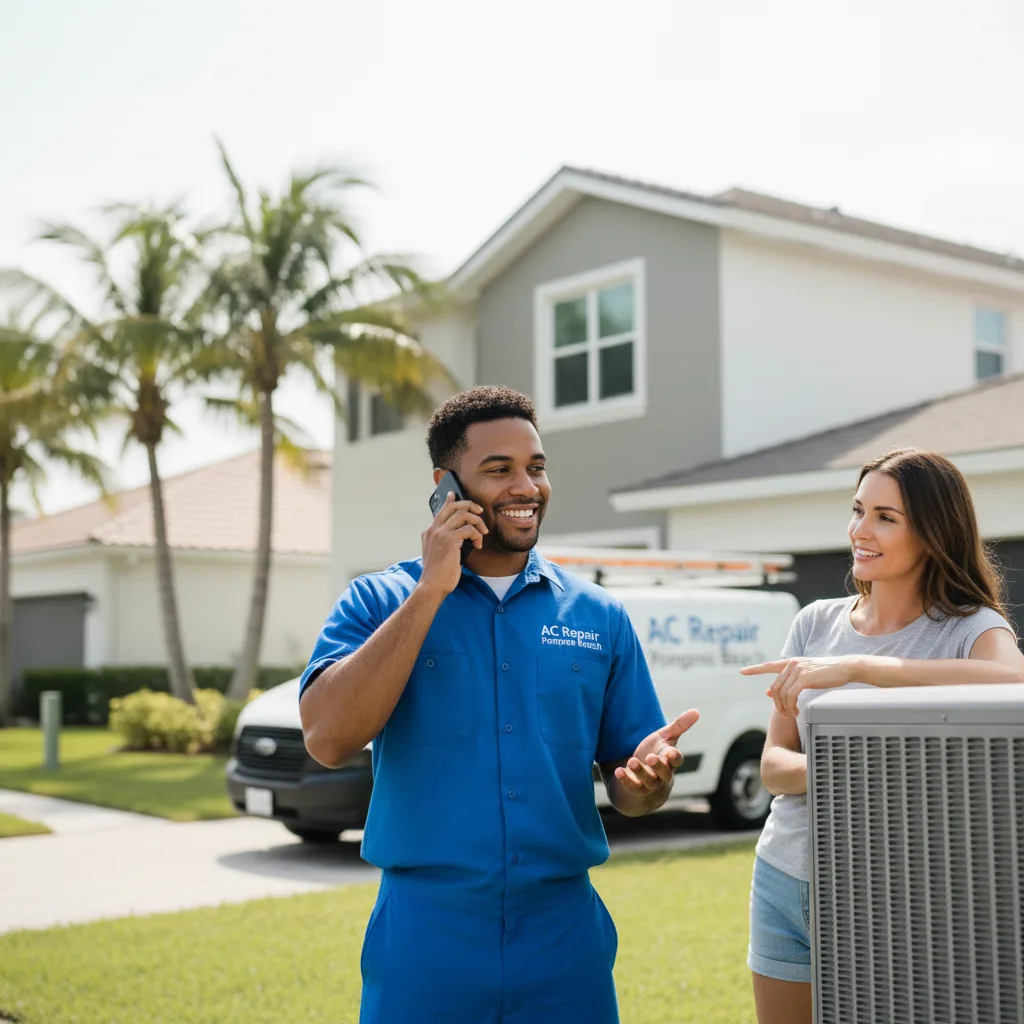 AC Repair Pompano Beach customer support in Carrolltown